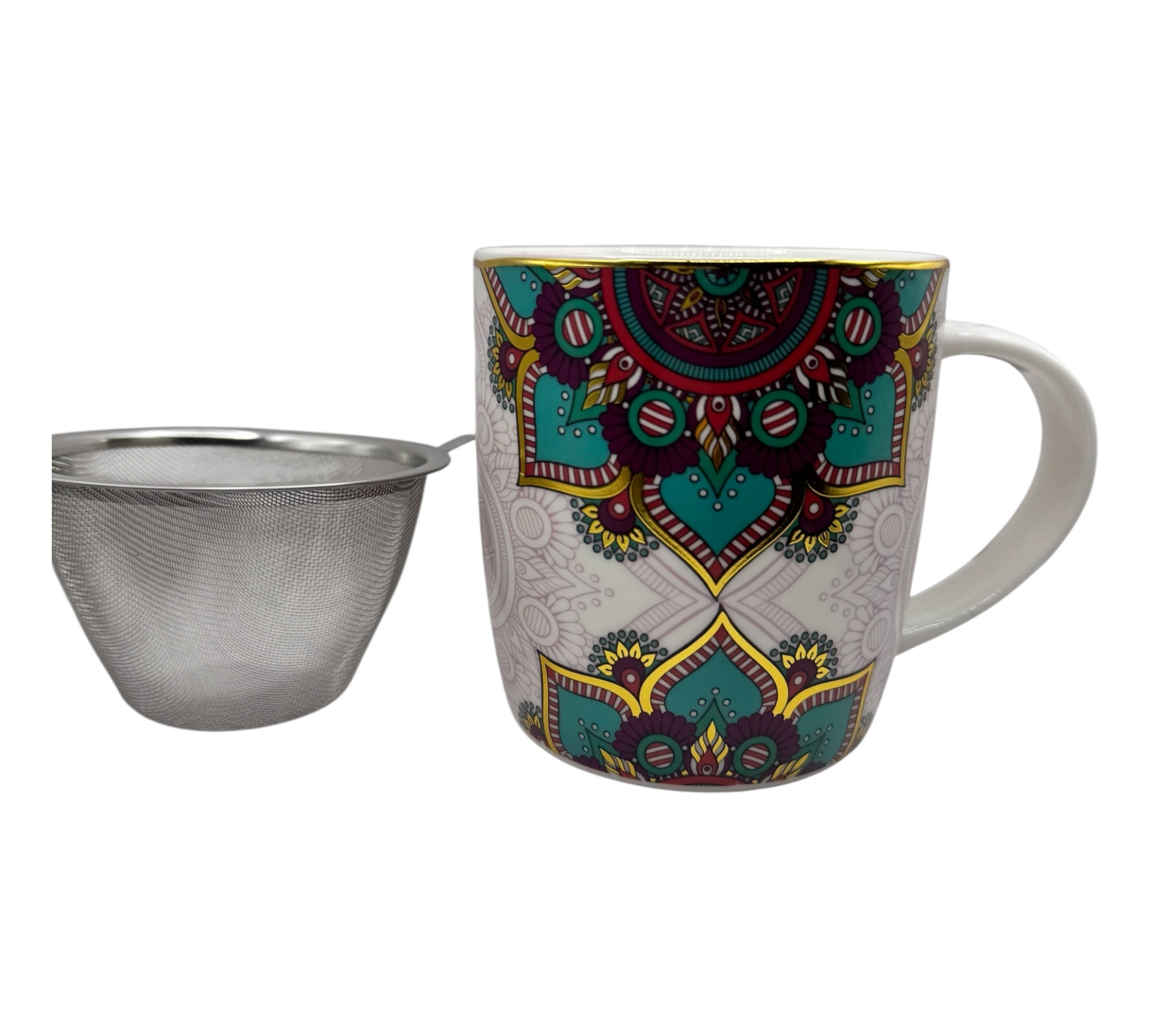 Teetasse mit Sieb  MaNDELA 2
