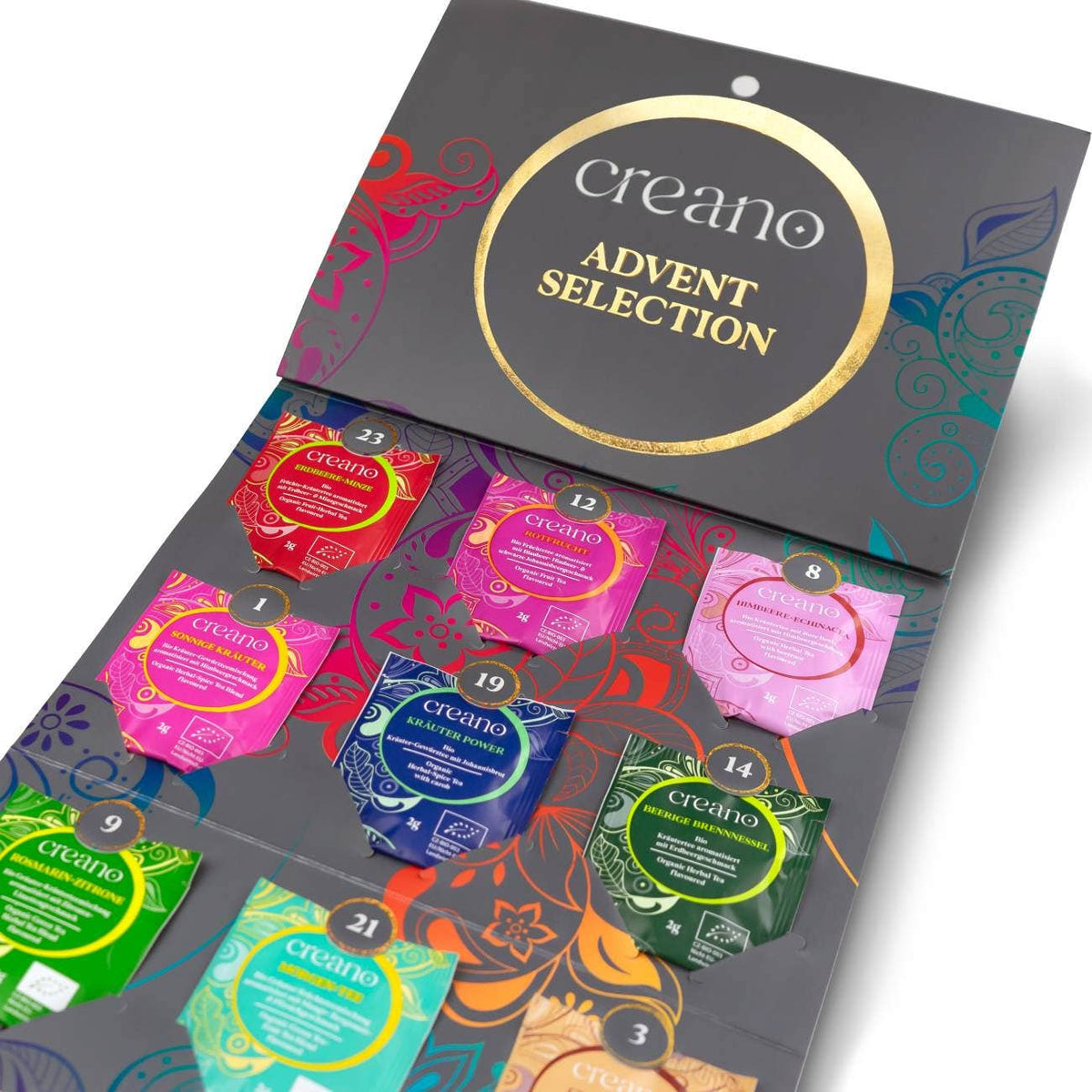 Adventskalender, 24er BIO Teebeutel-Tee *²
