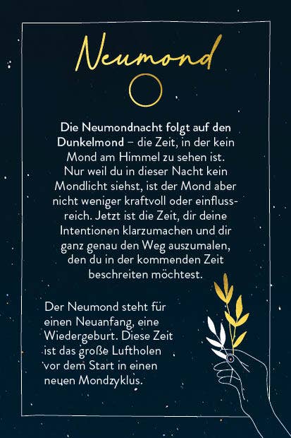 Karten-Box: Mondlicht
