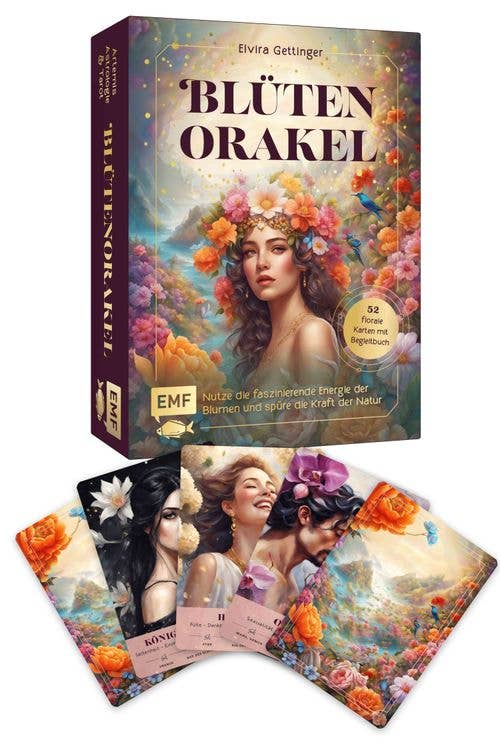 Orakel-Karten-Set: Blütenorakel
