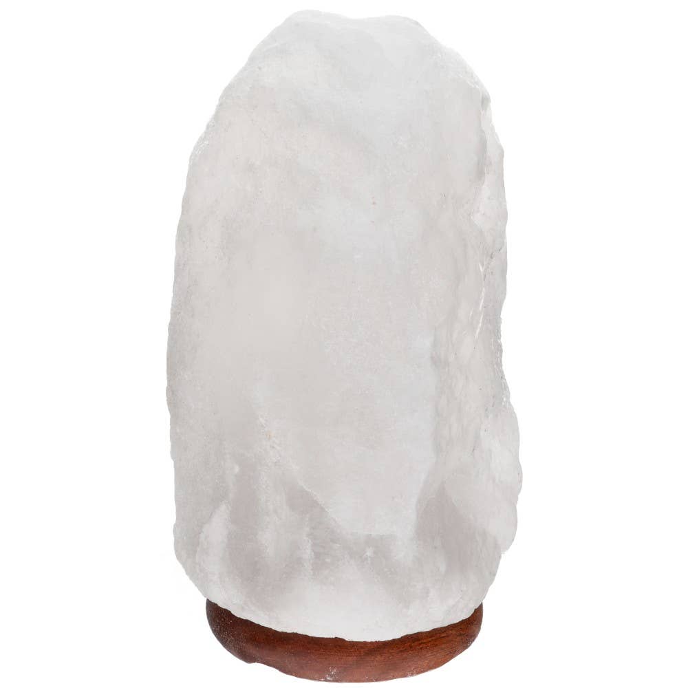 Weiße Salzlampe