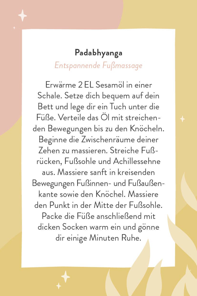 Kartenbox: Ayurveda – Leben in Balance – 64 Karten