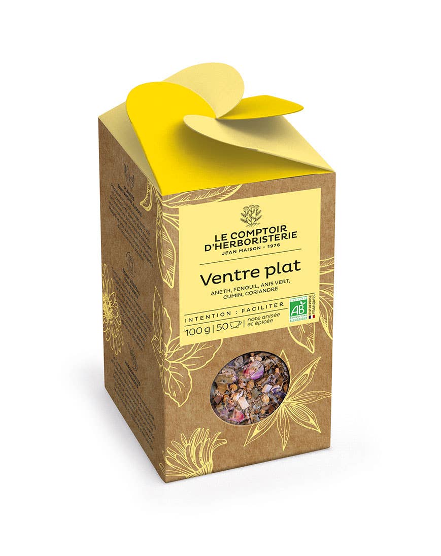 BIO-KRÄUTERTEE MIT FLACHEM BAUCH 100G