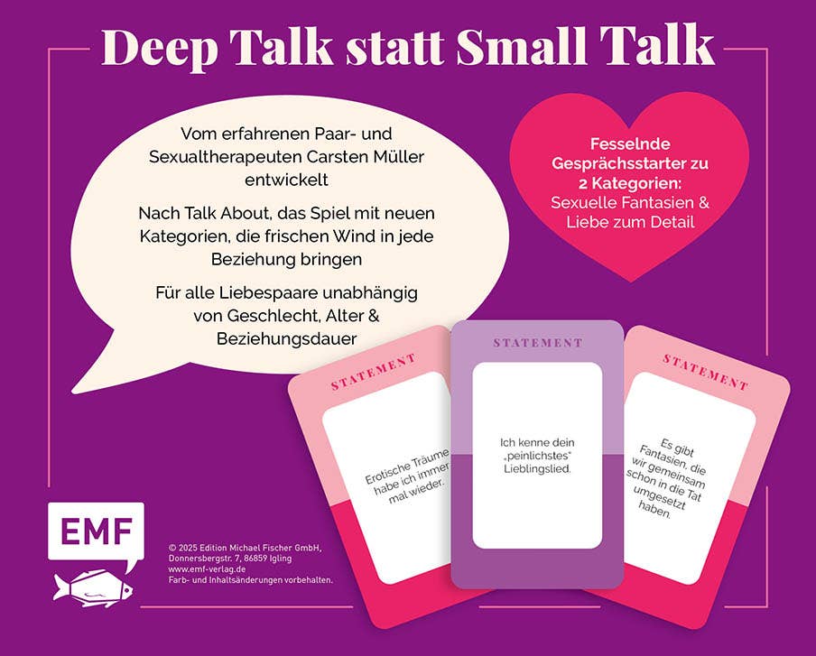 Talk about Sex – Das Kommunikationsspiel für Paare