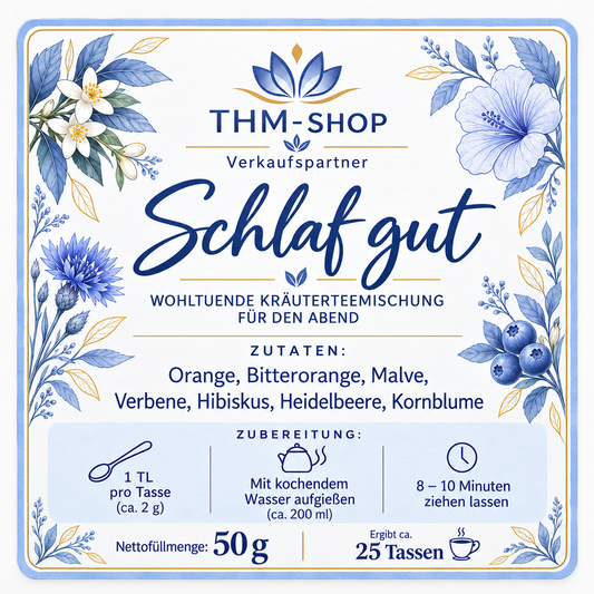 Schlaf Gut -  Bio-Kräutertee „Peaceful Night“ 50 g