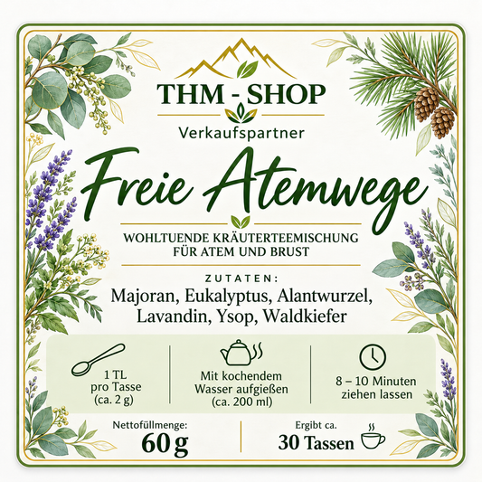 Bio-Kräutertee für die Atemwege 60 g