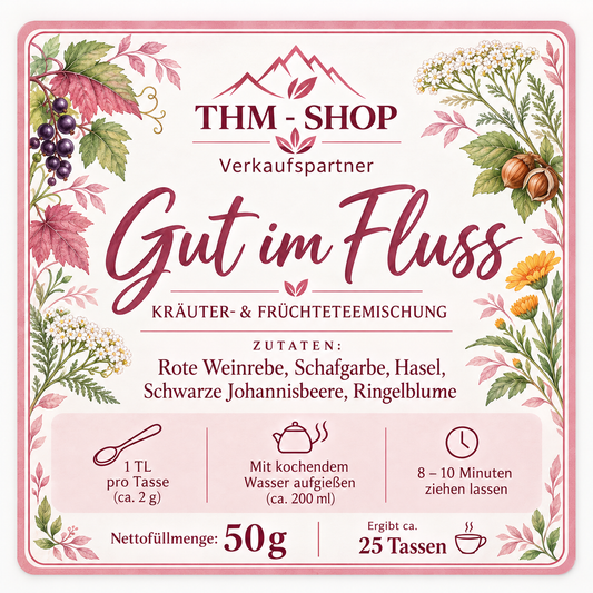 Gut im Fluss - Bio-Kräutertee zur Unterstützung der Durchblutung, 50 g